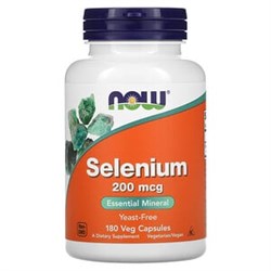 NOW Selenium,200мкг,90 капсул - фото 5982