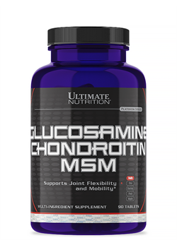 ULTIMATE Glucosamine + Chondroitin + MSM, 90 tab. - фото 6015