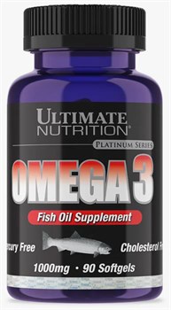 ULTIMATE	Omega-3  1000 mg. 90 капс - фото 6103