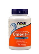 NOW Omega-3  1000 mg, 100 капс.