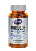 NOW Tribulus 500 mg 45%,  100 caps.
