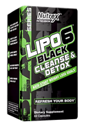 NUTREX	Lipo 6 Black Cleanse&Detox, 60 caps. 2400