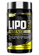 NUTREX	Lipo 6 Black Ultra Concentrated INTENSE, 60 caps.