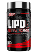 NUTREX	Lipo 6 Black Ultra Concentrated, 60 caps.